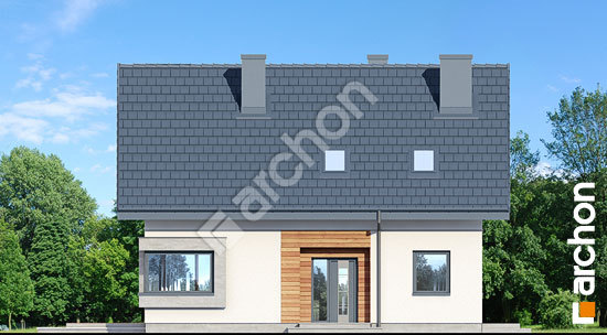 Передний фасад Дом в изумрудах