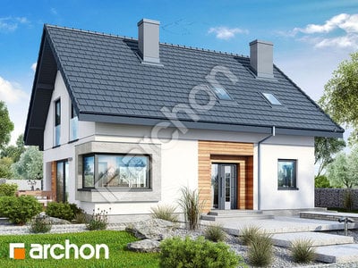 Проект дома ARCHON+ Дом в изумрудах 