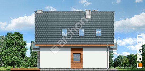 Боковой фасад Дом в сон-траве 3 (Г)