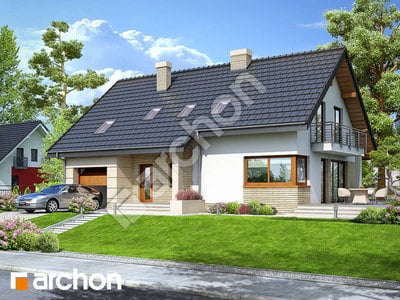 Проект дома ARCHON+ Дом в айдаредах 2 вер. 2 