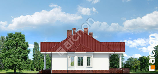 Бочний фасад Будинок в гаурах (Г2)