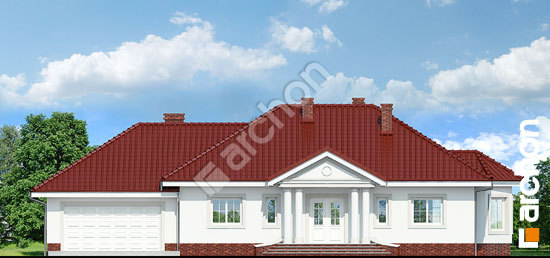 Передній фасад Будинок в гаурах (Г2)