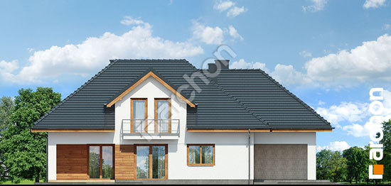 Боковой фасад Дом в сосенках