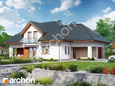 Проект будинку ARCHON+ Будинок в сосенках Вид 2