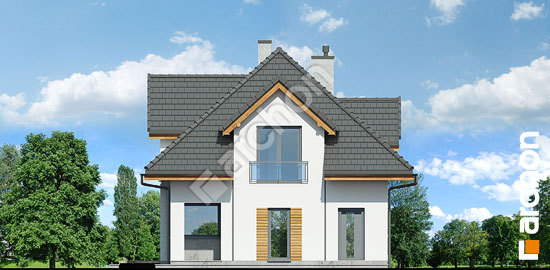 Бочний фасад Будинок в майорані (Н)