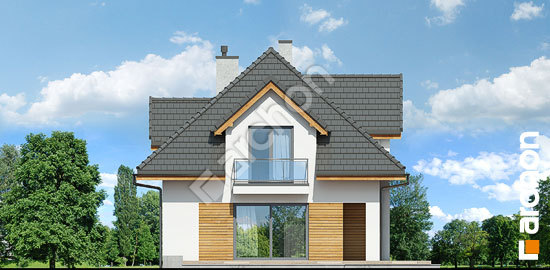 Боковой фасад Дом в майоране (Н)