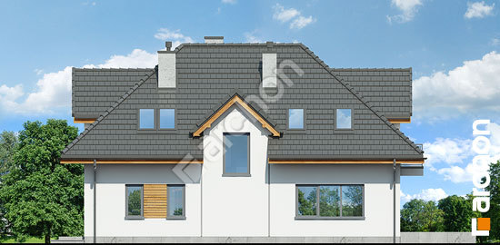 Дворовой фасад Дом в майоране (Н)