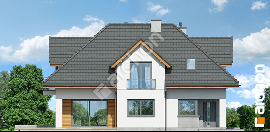 Передний фасад Дом в майоране (Н)