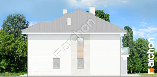 Боковой фасад Вилла Амелия (Б) вер.2