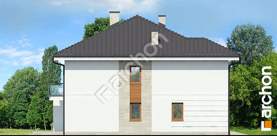 Боковой фасад Вилла Амелия (Б) вер.2