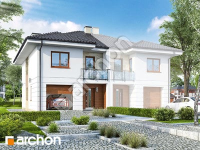 Проект дома ARCHON+ Вилла Амелия (Б) вер.2