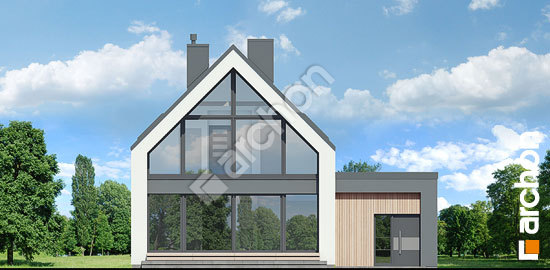 Дворовий фасад Будинок в папаверах 2