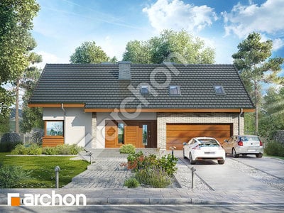 Проект дома ARCHON+ Дом в гейджее 4 (Г2Т) 