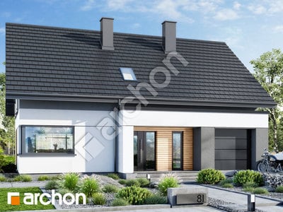 Проект дома ARCHON+ Дом в коммифорах 16 (ГЕ) 