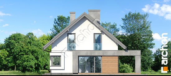 Бочний фасад Будинок в малинівці 8 (Г2)