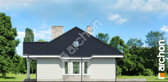 Боковой фасад Дом под красной рябиной 12 вер. 2