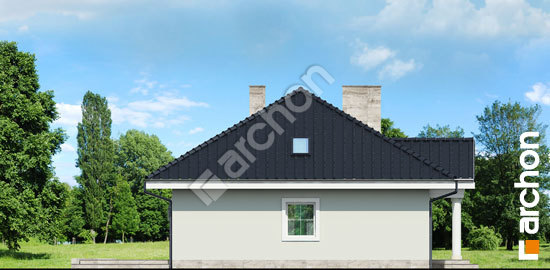 Боковой фасад Дом под красной рябиной 12 вер. 2