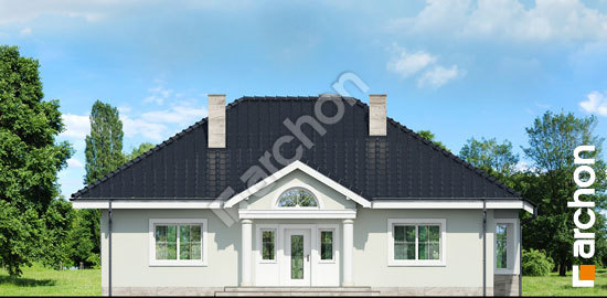 Передній фасад Будинок під червоною горобиною 12 вер. 2