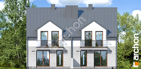 Дворовий фасад Будинок під гінко 16 (ГР2)