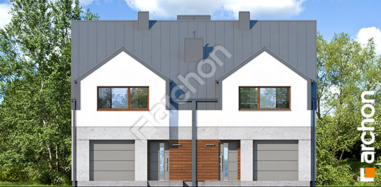 Передній фасад Будинок під гінко 16 (ГР2)