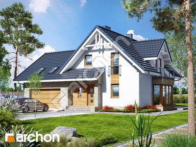 Проект дома ARCHON+ Дом в тамарисках 2 (Г2Н) 