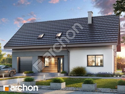 Проєкт будинку ARCHON+ Будинок в малинівці 11 (ГА) 