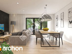 Проект будинку ARCHON+ Будинок в малинівці 11 (ГА) денна зона (візуалізація 1 від 2)