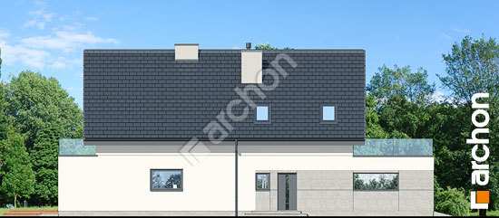 Боковой фасад Дом в червени 2 (Г2)