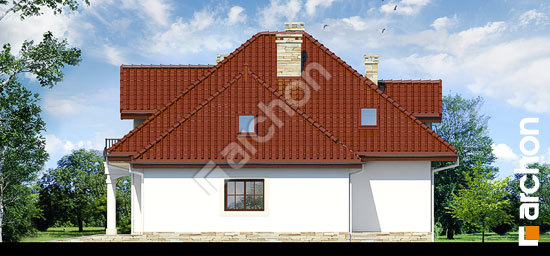 Бочний фасад Будинок в тим'яні 4 вер.2