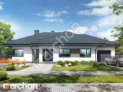 Проєкт будинку ARCHON+ Будинок в сантолінах 4 