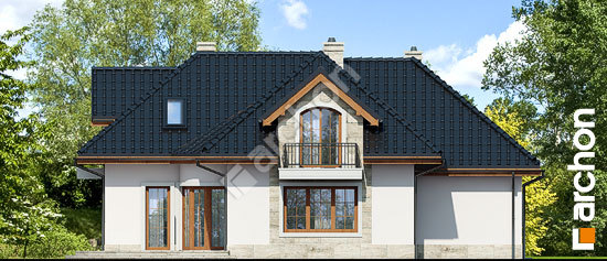 Дворовий фасад Будинок в алое 2 вер.2