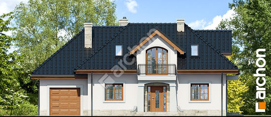 Передний фасад Дом в алоэ 2 вер.2