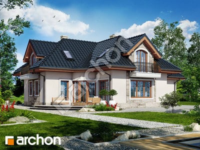 Проєкт будинку ARCHON+ Будинок в алое 2 вер.2 