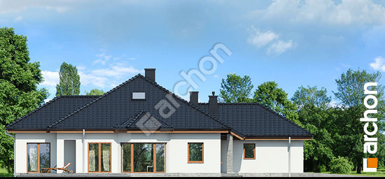 Бочний фасад Будинок в настурціях вер.2