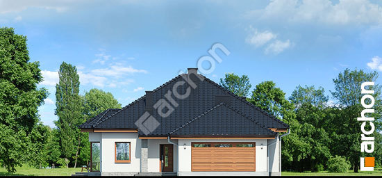 Передній фасад Будинок в настурціях вер.2