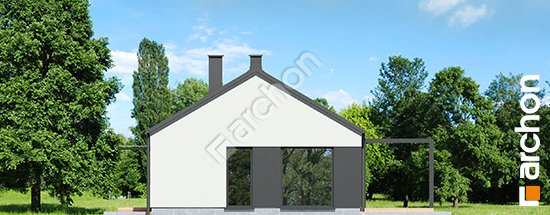 Боковой фасад Дом в ирисе 3 (Н) ВИЭ