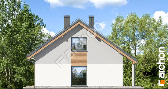 Бочний фасад Будинок у вівсянниці 2