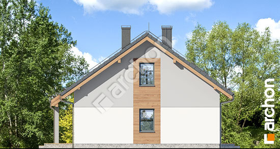 Боковой фасад Дом в овсянницах 2 