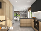 Проект будинку ARCHON+ Будинок у вівсянниці 2 візуалізація кухні 1 від 2