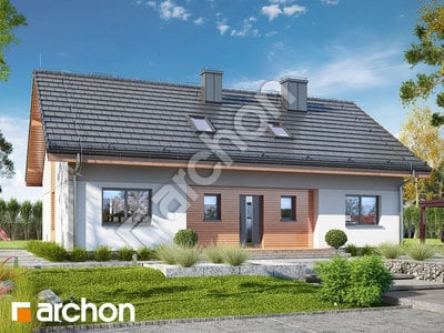 Проєкт будинку ARCHON+ Будинок у вівсянниці 2 