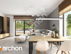 Проект дома ARCHON+ Дом в овсянницах 2  дневная зона (визуализация 1 вид 3)