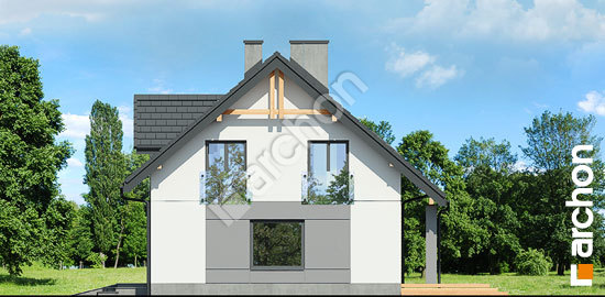 Боковой фасад Дом в яблонках 5 вер.2