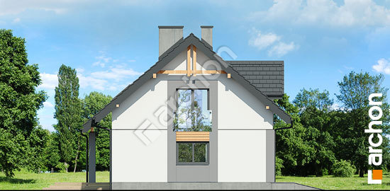 Боковой фасад Дом в яблонках 5 вер.2