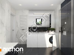 Проект дома ARCHON+ Дом в яблонках 5 вер.2 визуализация ванной (визуализация 3 вид 1)