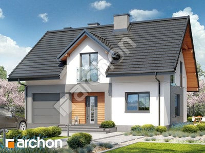 Проєкт будинку ARCHON+ Будинок в яблонках 5 вер.2 