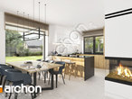 Проект будинку ARCHON+ Будинок в яблонках 5 вер.2 денна зона (візуалізація 1 від 6)