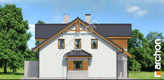 Бочний фасад Будинок в клематисах 9 (Б) вер. 3