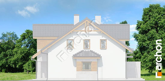 Боковой фасад Дом в клематисах 9 (Б) вер.3