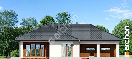 Бочний фасад Будинок під какао вер.2