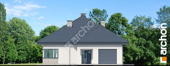 Передній фасад БУДИНОК В РЕНКЛОДАХ 2